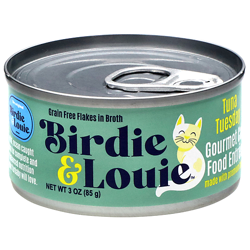 Birdie & Louie Gourmet Tuna Tuesday Cat Food Entree 3 oz