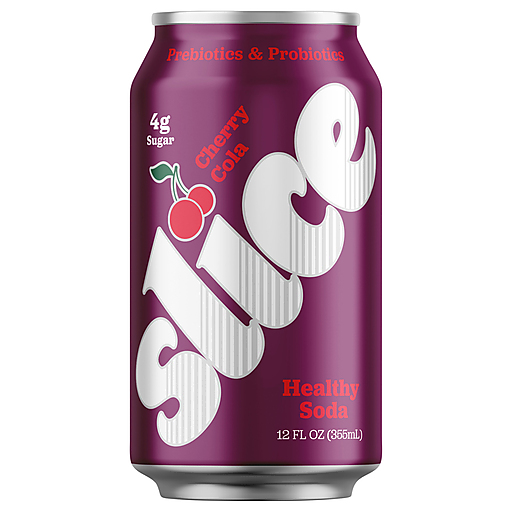 Slice Cherry Cola Healthy Soda 12 fl oz
