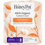 The Honey Pot Company 100% Organic Cotton Cover Overnight Pads With Wings 12 Ea