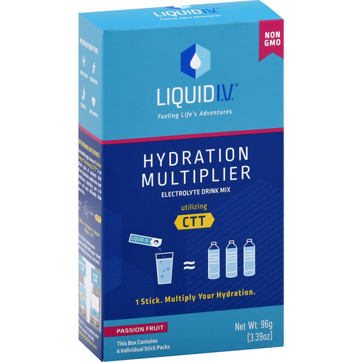 Hydration Multiplier Electrolyte Drink Mix Passion Fruit - LIQUID I.V.