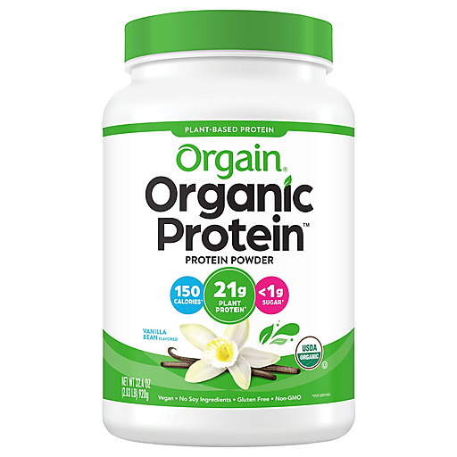 Orgain Org Swt Vanilla Bean Protein Pwdr