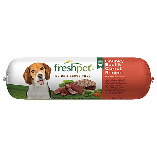 Fresh Pet Chunky Beef Recipe Dog Food