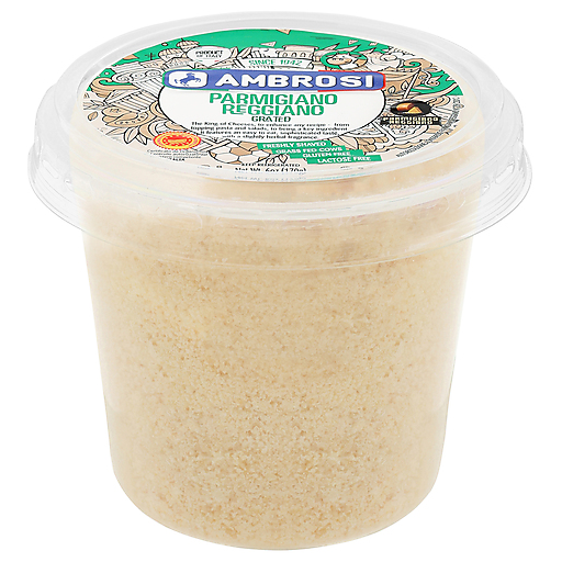 Ambrosi Permigiano Reggiano Grated Cheese 6 oz