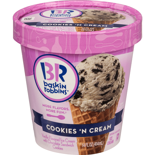 Ice cream BASKIN ROBBINS Blueberry bucket, 1 l - Delivery Worldwide