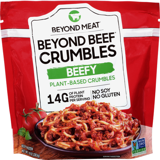 Beyond Meat Plant-Based Beefy Crumbles 10 Oz, Vegetarian