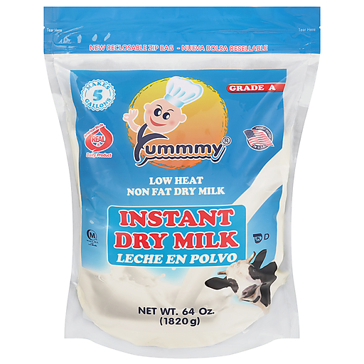 Yummmy Low Heat Non Fat Instant Dry Milk 64 oz | Shop | Sedano's