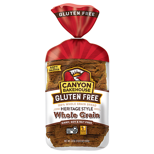 Canyon Bakehouse Gluten Free Whole Grain Heritage Style Bread 24 oz