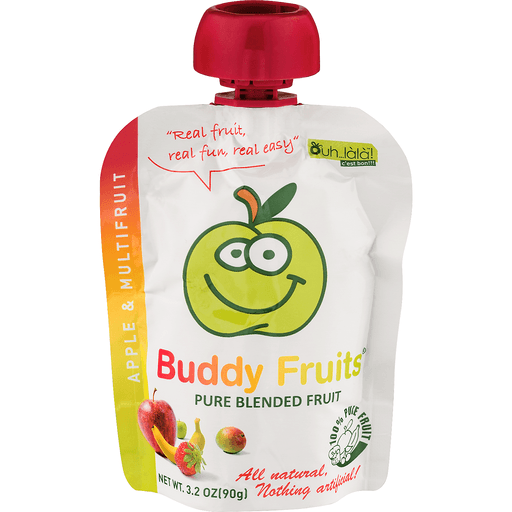 Buddy Fruits Pure Blended Fruit To Go Apple, Mango, Banana and