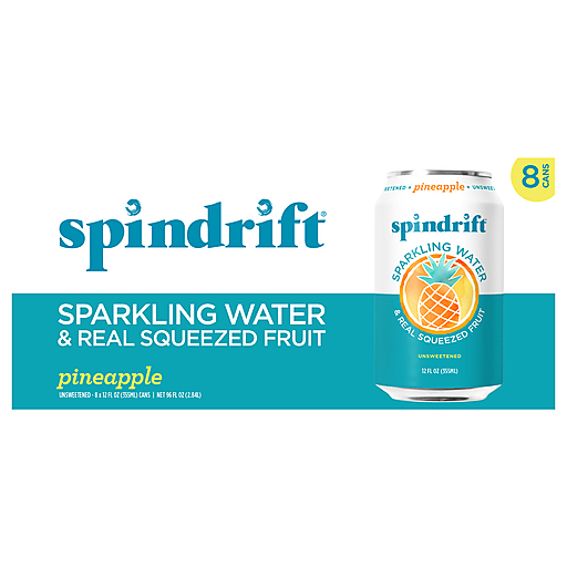 Spindrift Pine Sparkling Water 8 Pack