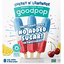 Good Pop Cherry N' Lemonade Red, White And Blue, No Added Sugar Ice Pops, 8 Ct 13.2 Fl Oz