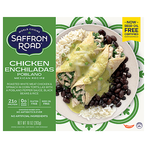 Saffron Road Enchilada La Pablano Chicken