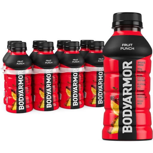 Bodyarmor Fruit Punch Sports Drink Bottles 12 fl oz