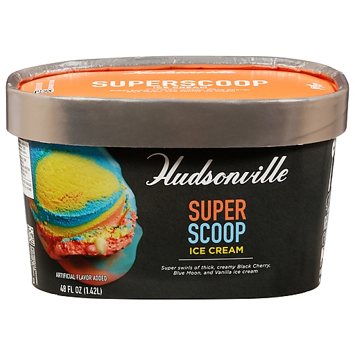 Hudsonville Super Scoop Ice Cream 48 Fl Oz, Ice Cream