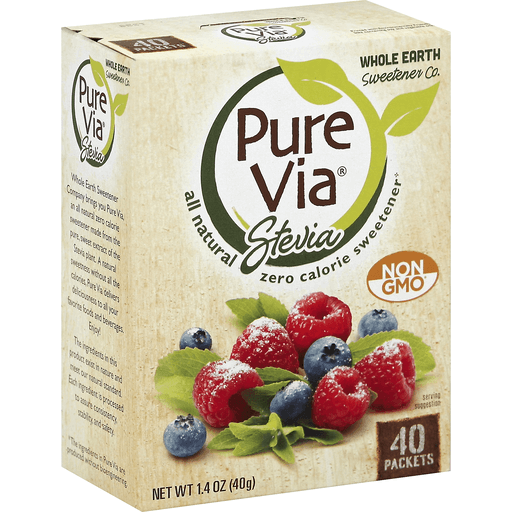 Pure Via Stevia Bulk (1000/box) - Planet Coffee Roasters