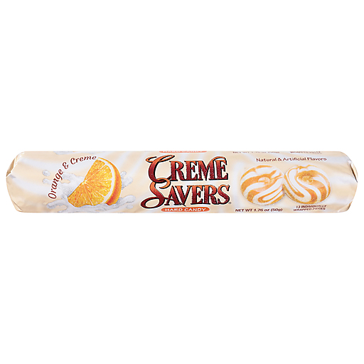 Creme Savers Orange & Creme Hard Candy 13 ea