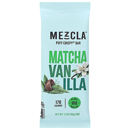 Mezcla Matcha Vanilla Puff Crispy Bar 1.4 oz