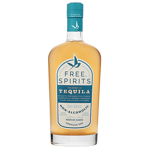 Free Spirits Tequila, Non Alcoholic, Mexican Agave And American Oak 25.36 fl oz