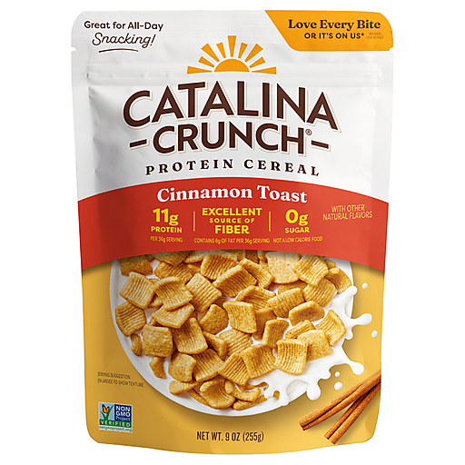 Catalina Crunch Cinnamon Toast Protein Cereal 9 oz