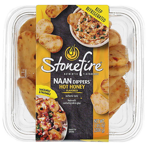 Stonefire Hot Honey Flavored Naan Dippers 7.05 oz