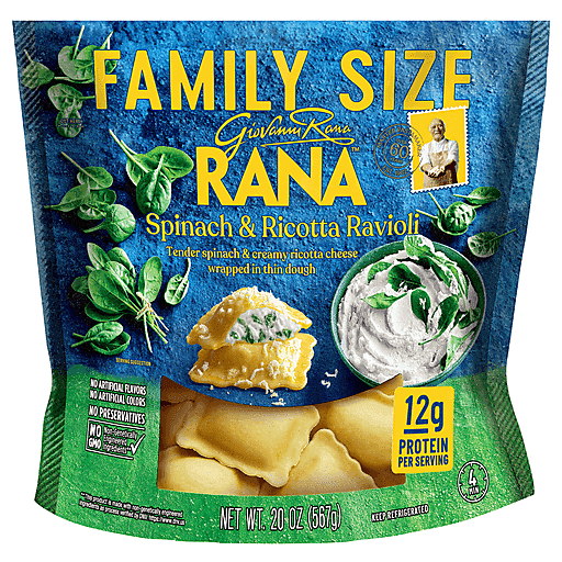 Rana Spinach And Ricotta Ravioli Family Size