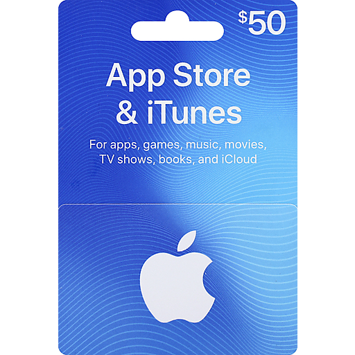 iTunes Gift Card $50 | Gift Cards | D'Agostino