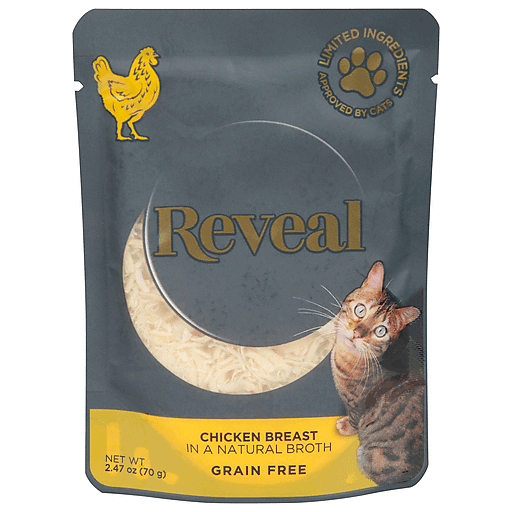 Reveal Cat Food Chicken Breast in a Natural Broth Grain Free