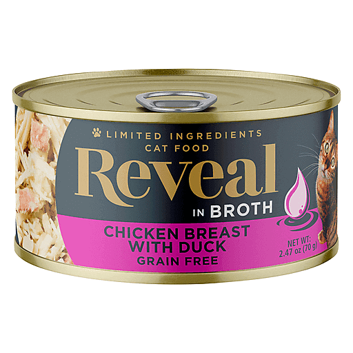 Reveal Cat Food Chicken Breast With Duck Grain Free 2.47 Oz