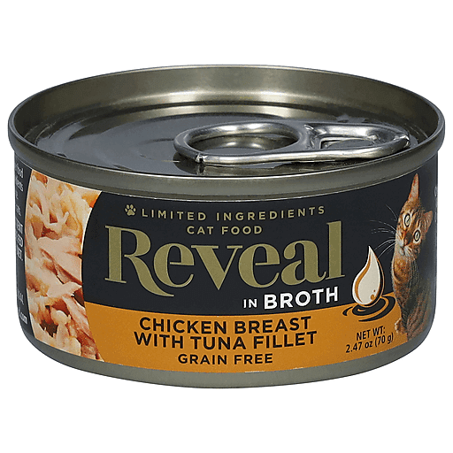 Reveal Cat Food Grain Free Chicken Breast With Tuna Fillet 2.47