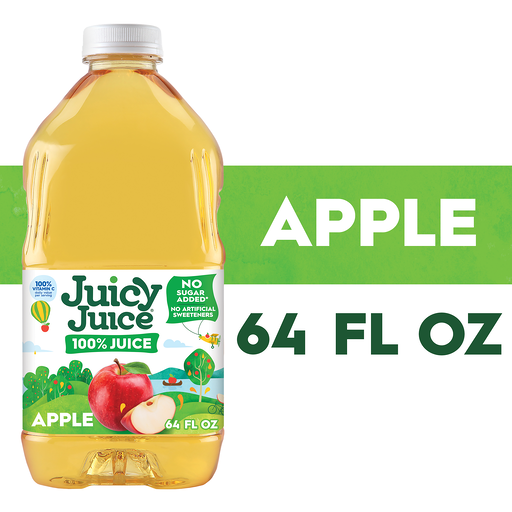Juicy Juice 100 Pct Apple Juice 64 oz