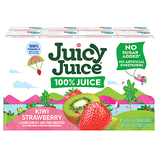 Juicy Juice [12 inch Analog](中古品) Juicy Juice Kiwi Strawberry Juice 8 ea | Shop | Apples Market