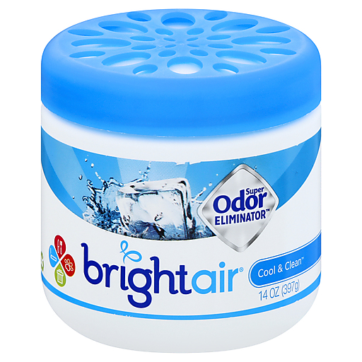 Bright Air Super Odor Eliminator Solid Air Freshener, Cool & Clean