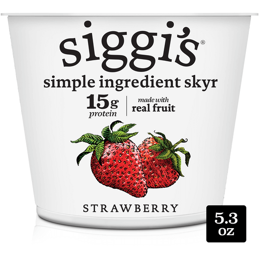 siggi’s Strawberry Icelandic-Style Nonfat Yogurt, 5.3 oz