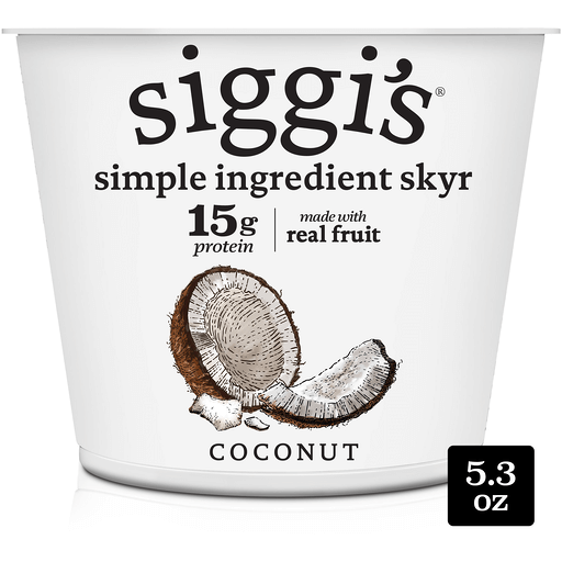 siggi’s Coconut Icelandic-Style Lowfat Yogurt, 5.3 oz