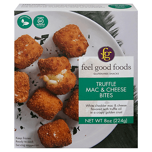 Feel Good Foods Mac Cheese Truffle Bites 8 Oz Box Appetizers