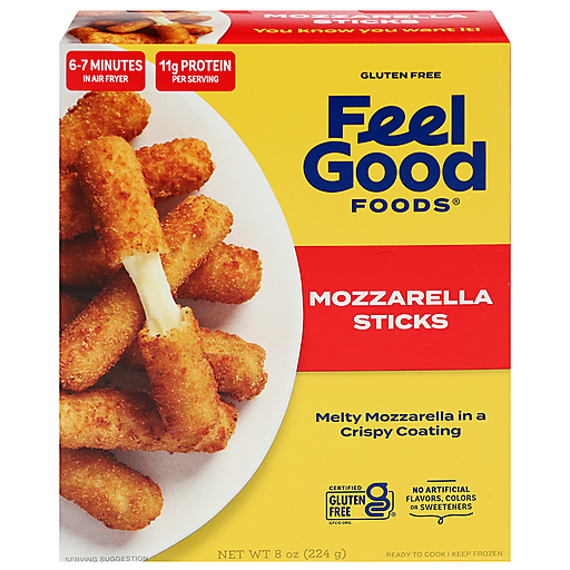 Feel Good Foods Mozzarella Sticks 8 oz