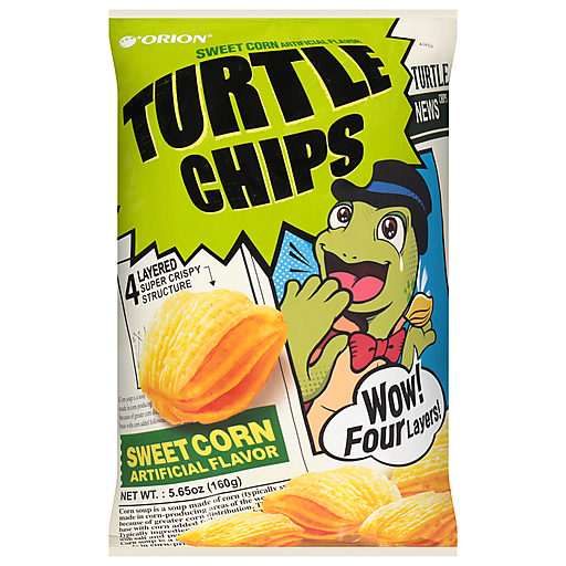 Orion Sweet Corn Flavor Turtle Chips 5.65 oz