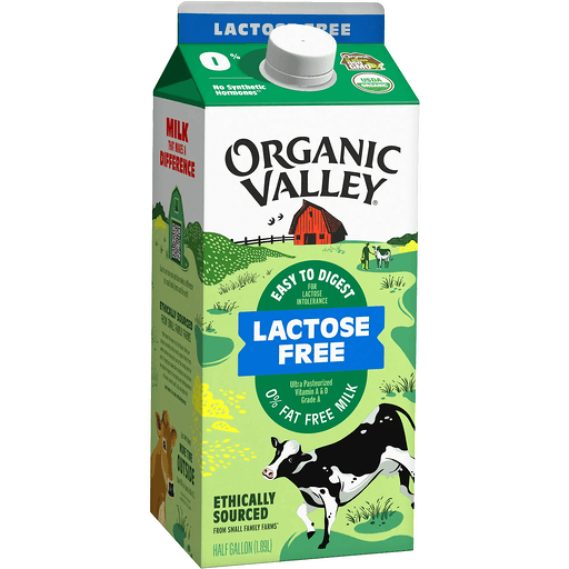 Organic Valley Lactose Free Milk