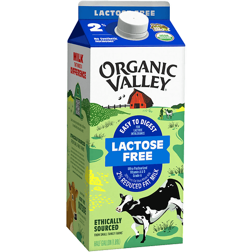 Organic Valley Lactose Free 2% Milk