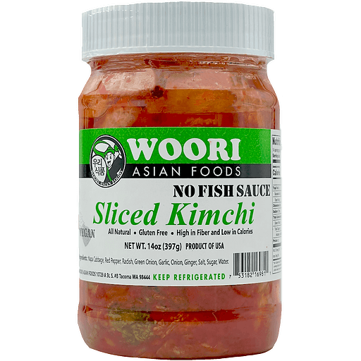 Woori Sliced Kimchi Mild