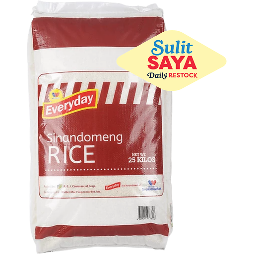 Sindbadeng Rice Everyday Sinandomeng Rice | 25kg | Rice, Beans, & Grains | Walter Mart