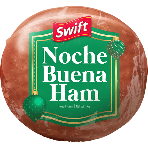 Swift Noche Buena Ham 1kg Frozen Meats Steaks Walter Mart