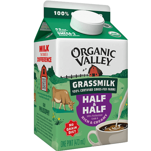 Organic Valley Grassmilk Half N Half