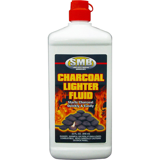 Smb Charcoal Lighter Fluid, 32 Fl Oz Bottle Charcoal Grilling