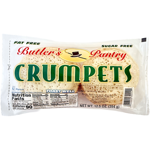Crumpets - Sugar Free