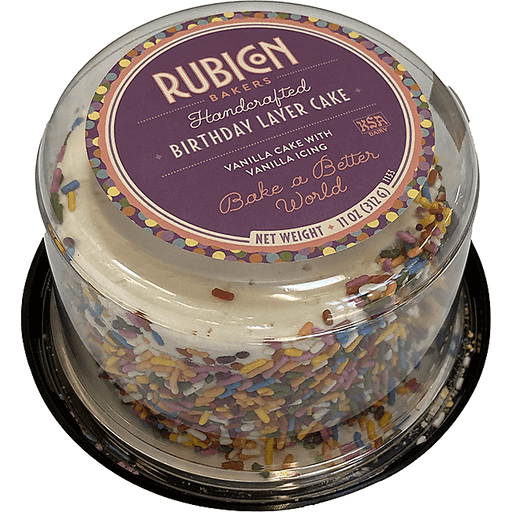 Rubicon Bakers Handcrafted Birthday Layer Cake | Cakes | Lucky's Market