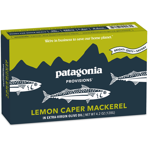 Patagonia Provisions Mackerel, Lemon Caper 4.2 oz