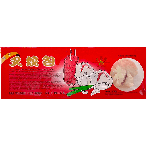 Myriad Foods Hong Kong Bbq Pork Buns - 4 Pc