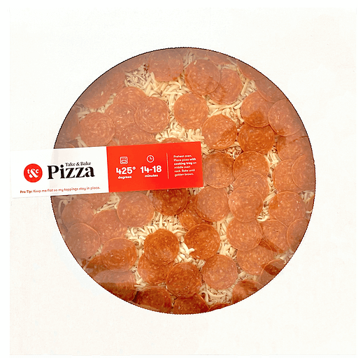 Central Markets Take 'N Bake Pepperoni Pizza