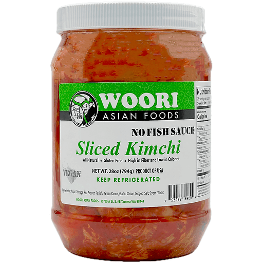 Woori Vegan Sliced Kimchi