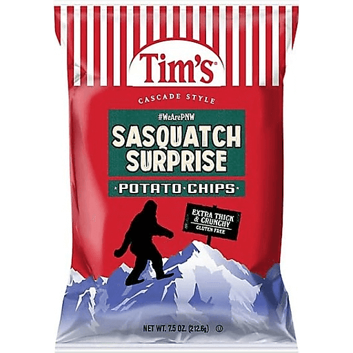 Tim's Cascade Style Gluten Free All Dressed Potato Chips 7.5 oz